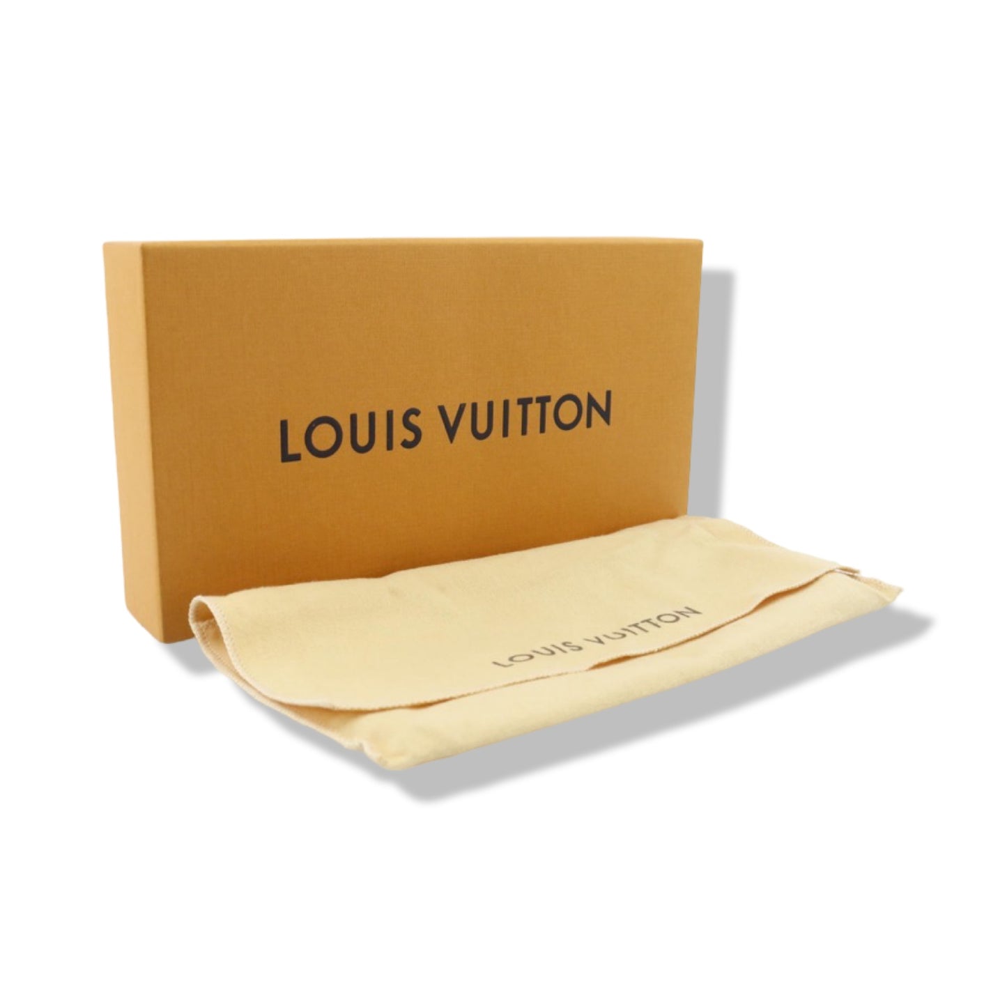 Pre-Owned Louis Vuitton Zippy Long Monogram Empreinte Leather Wallet (Navy)