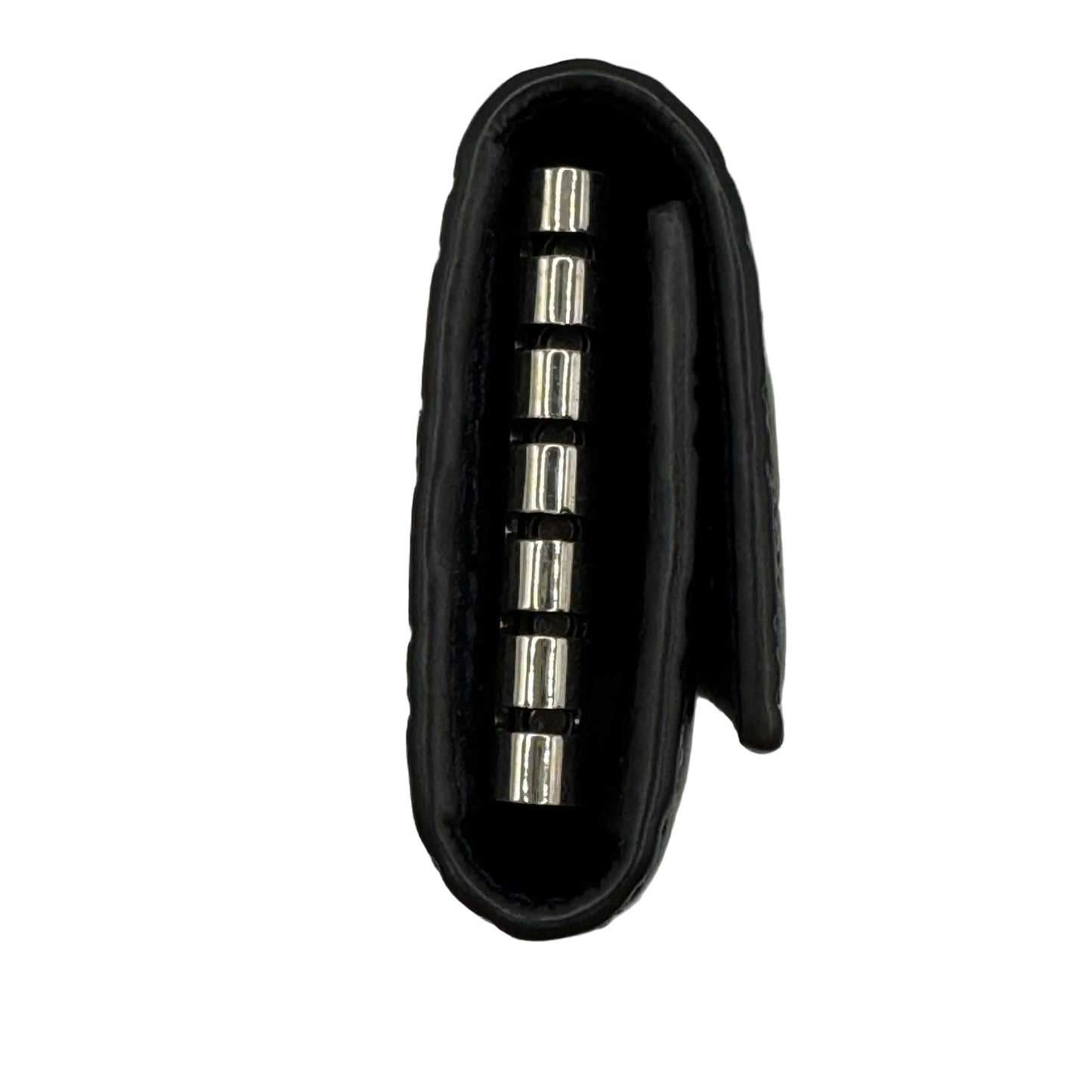 Pre-Owned Gucci Six Key Microgussima Leather Holder (Navy) GUC.S.1013