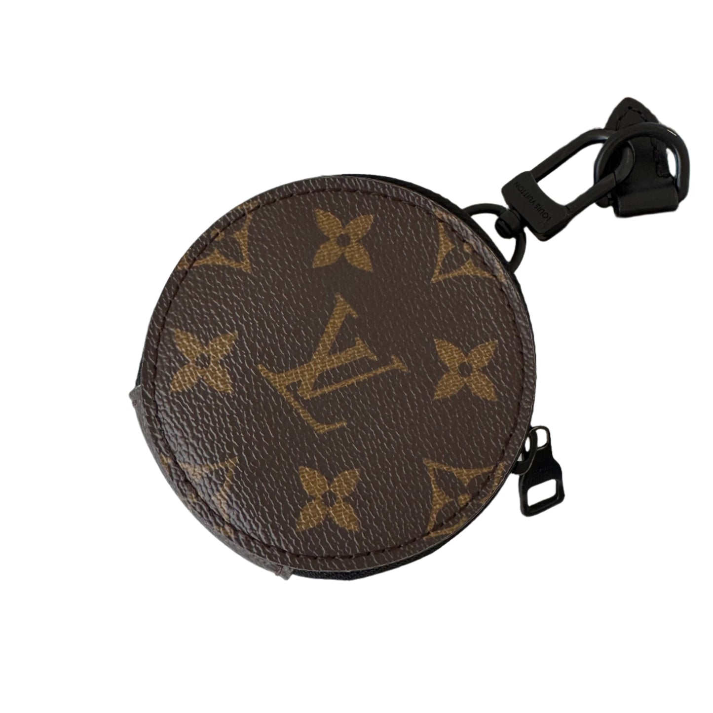 Pre-Owned Louis Vuitton Trio Pouch Taurillion Leather and Monogram Canvas Virgil Abloh Crossbody