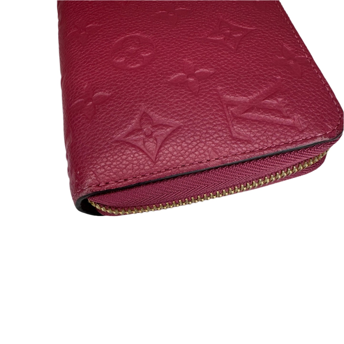 Pre-Owned Louis Vuitton Zippy Long Empreinte Leather Wallet (Rose Pink)