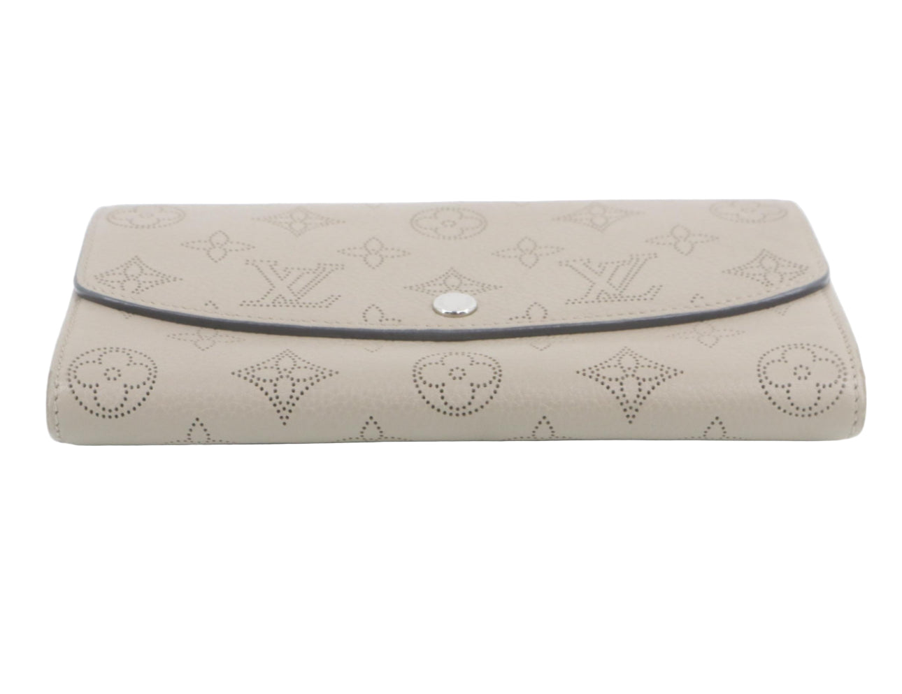 Pre-Owned Louis Vuitton Iris Mahina Leather Long Wallet LOU.S.1144