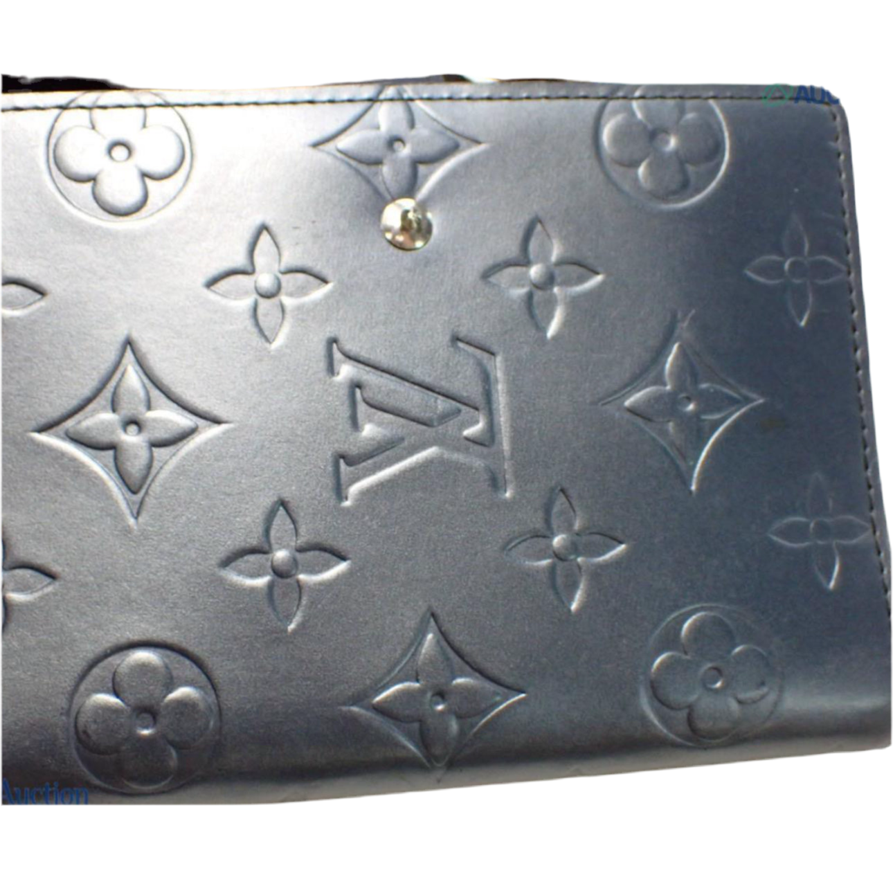 Preowned Louis Vuitton Small Day Agenda Matte Monogram Leather (Blue)-LOU.S.1091