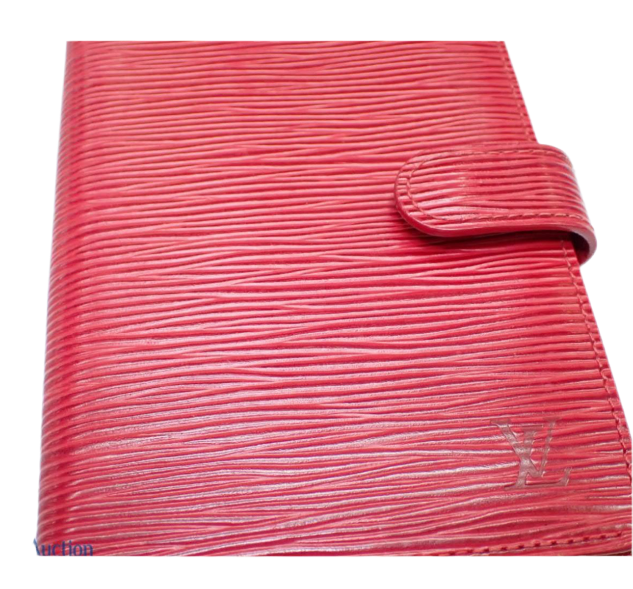 Preowned Louis Vuitton Small Ring Agenda Epi Leather (Red)-LOU.S.1090