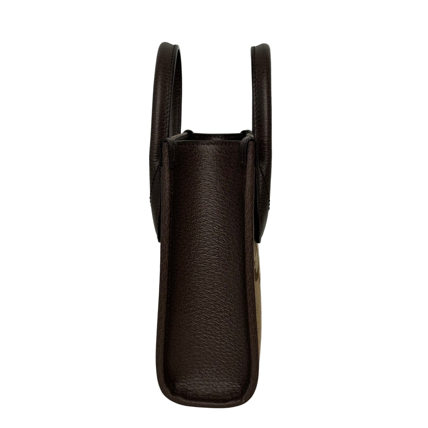 Pre-Owned Gucci Jumbo Mini Web Canvas & Leather Tote Crossbody GUC.B.1043