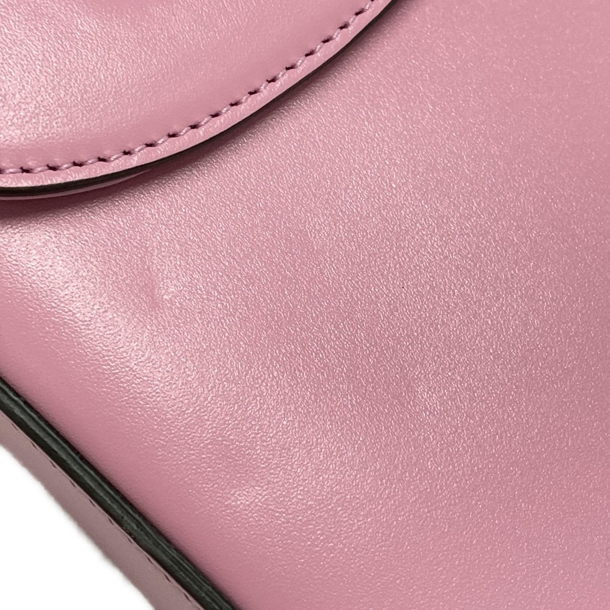 Pre-Owned Gucci Mini Bamboo Top Handle 3 Way Leather Crossbody Bag (Pink)