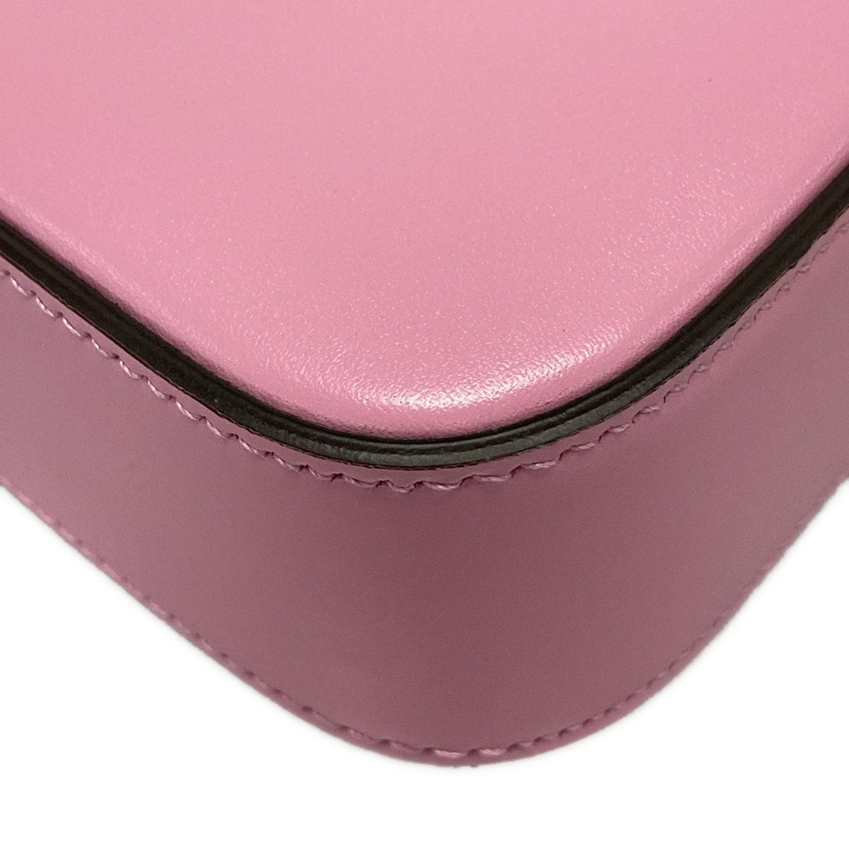 Pre-Owned Gucci Mini Bamboo Top Handle 3 Way Leather Crossbody Bag (Pink)