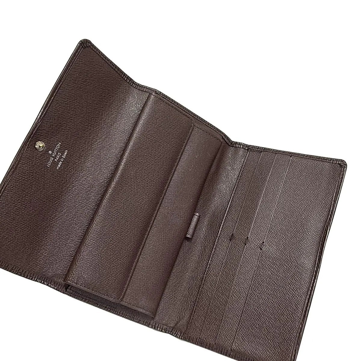 Pre-Owned Louis Vuitton Epi Leather Continental Wallet (Brown)