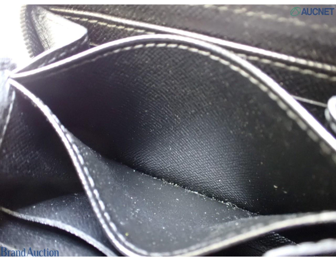 Pre-owned Louis Vuitton Zippy Coin Purse Epi Leather Wallet (Black)-LOU.S.1077