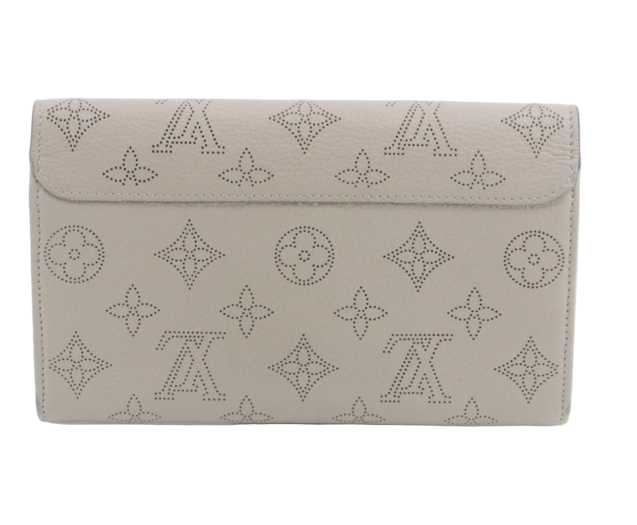 Pre-Owned Louis Vuitton Iris Mahina Leather Long Wallet LOU.S.1144