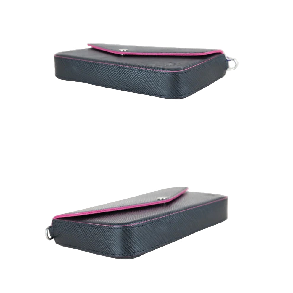 Pre-Owned Louis Vuitton Pochette Felicie Epi Leather (Black) LOU.B.1083