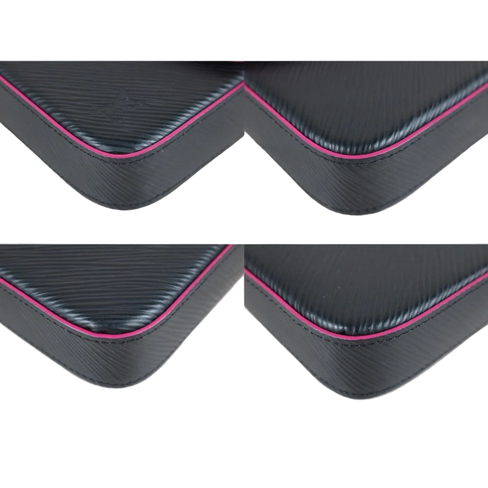 Pre-Owned Louis Vuitton Pochette Felicie Epi Leather (Black) LOU.B.1083