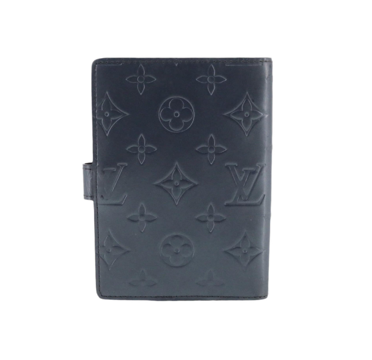 Preowned Louis Vuitton Small Day Agenda Matte Monogram Leather (Blue)-LOU.S.1091