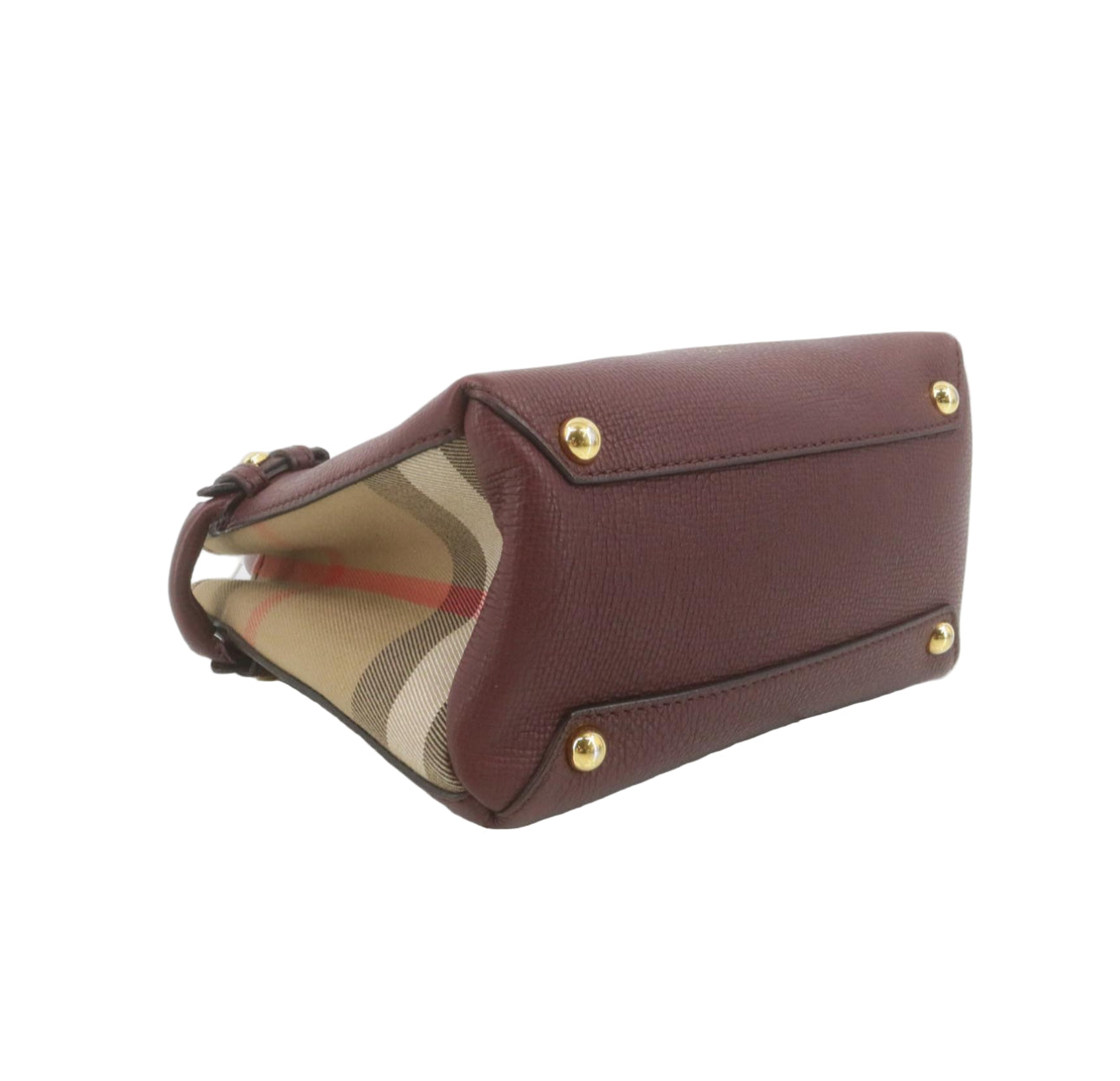 Pre-Owned Burberry Banner Mini Leather Shoulder Bag BUR.B.1019