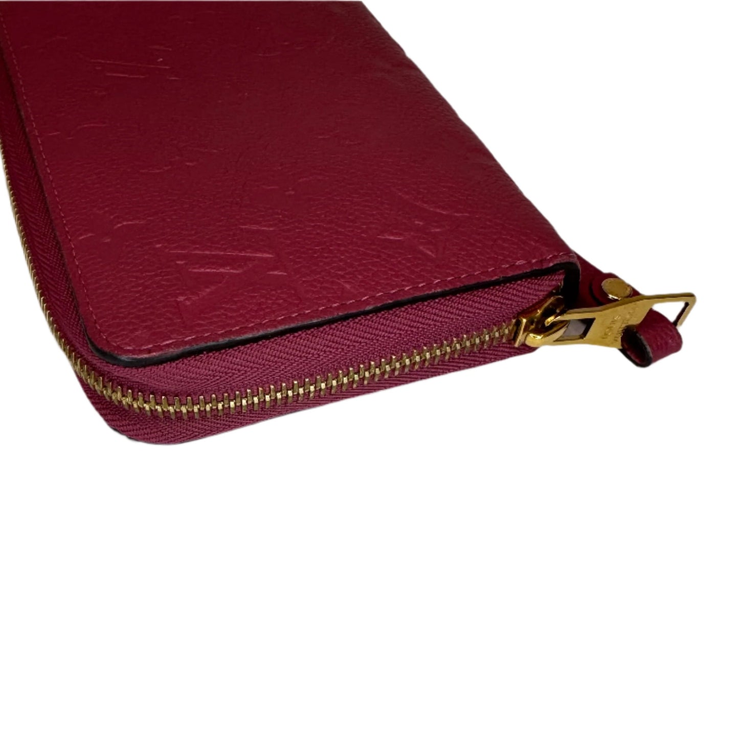 Pre-Owned Louis Vuitton Zippy Long Empreinte Leather Wallet (Rose Pink)