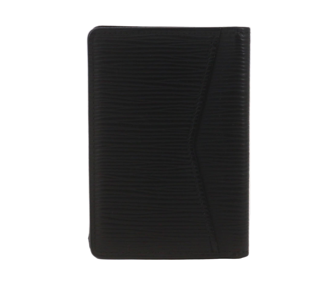 Pre-Owned Louis Vuitton Pocket Organizer Epi Leather Card Holder (Black) LOU.S.1125