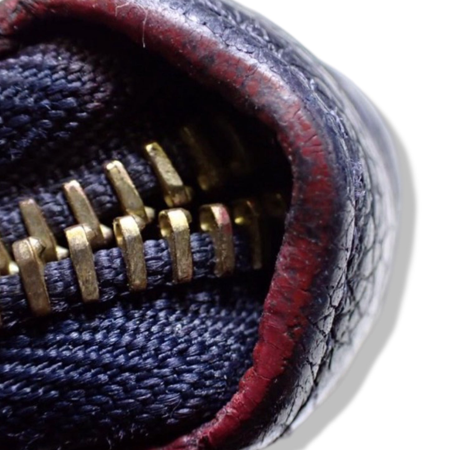 Pre-Owned Louis Vuitton Zippy Long Monogram Empreinte Leather Wallet (Navy)