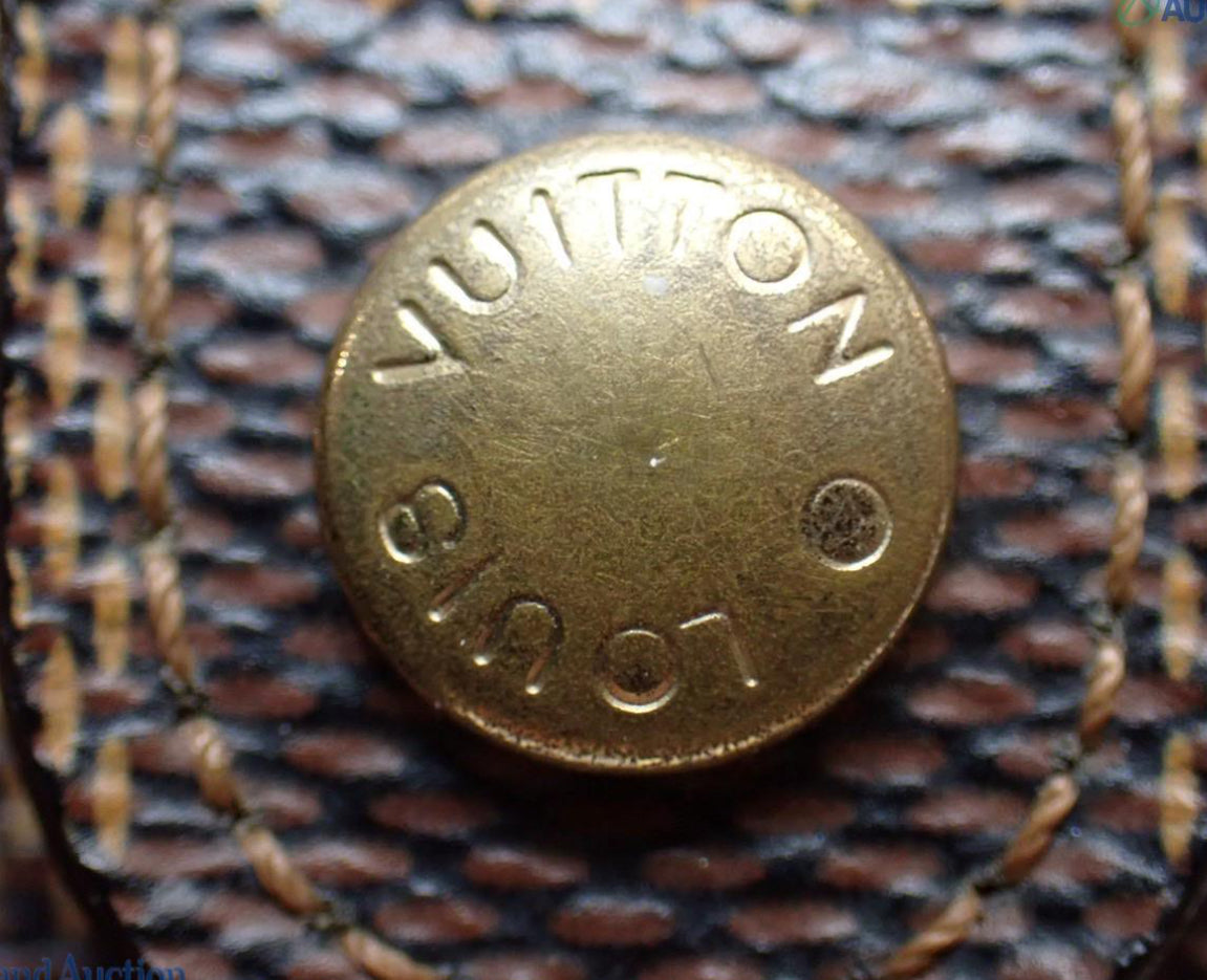 Pre-Owned Louis Vuitton Portefeuille Viennois Damier Ebene Coated Canvas Wallet LOU.S.1149