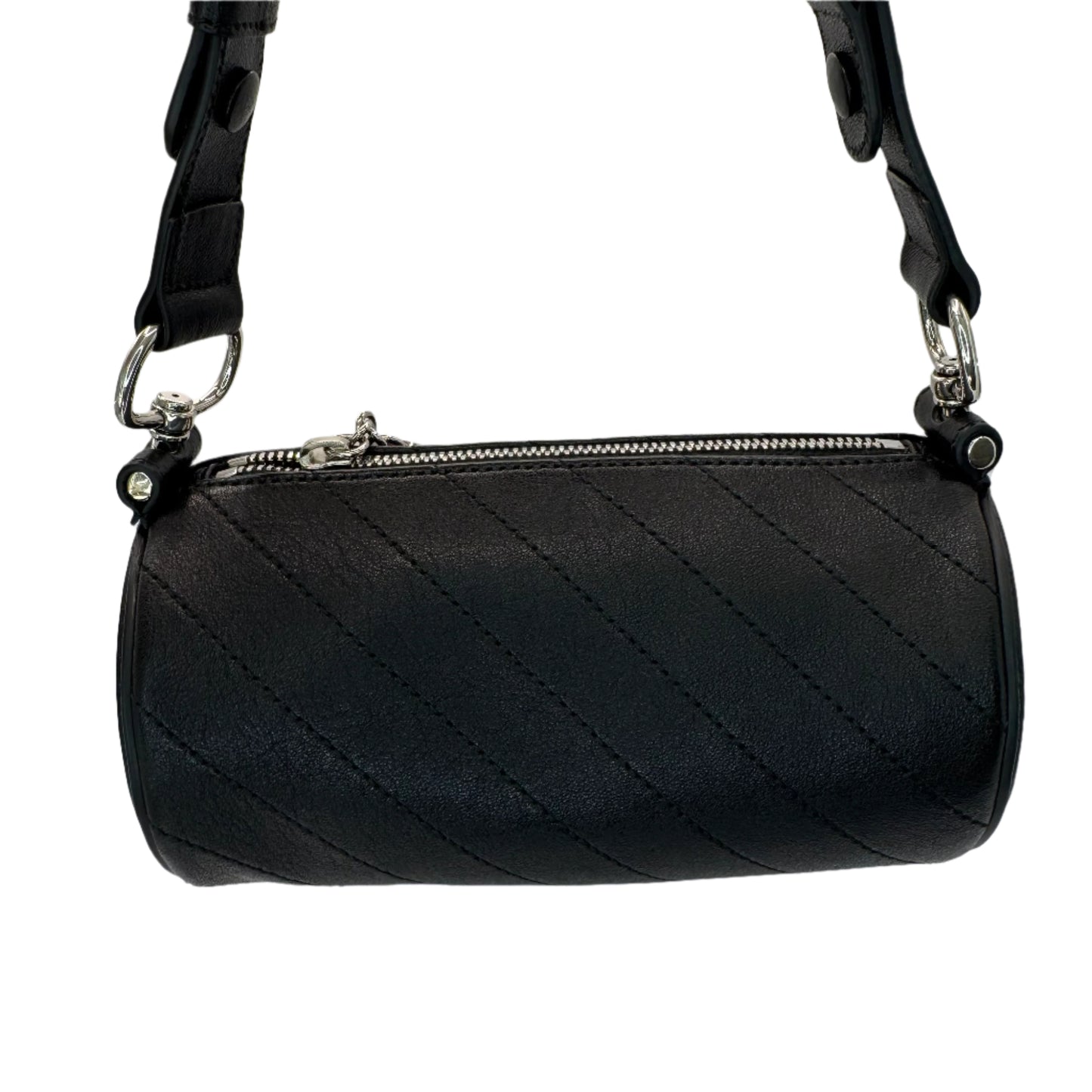 Pre-Owned Gucci Blondie Small Barrel Leather Shoulder Bag
