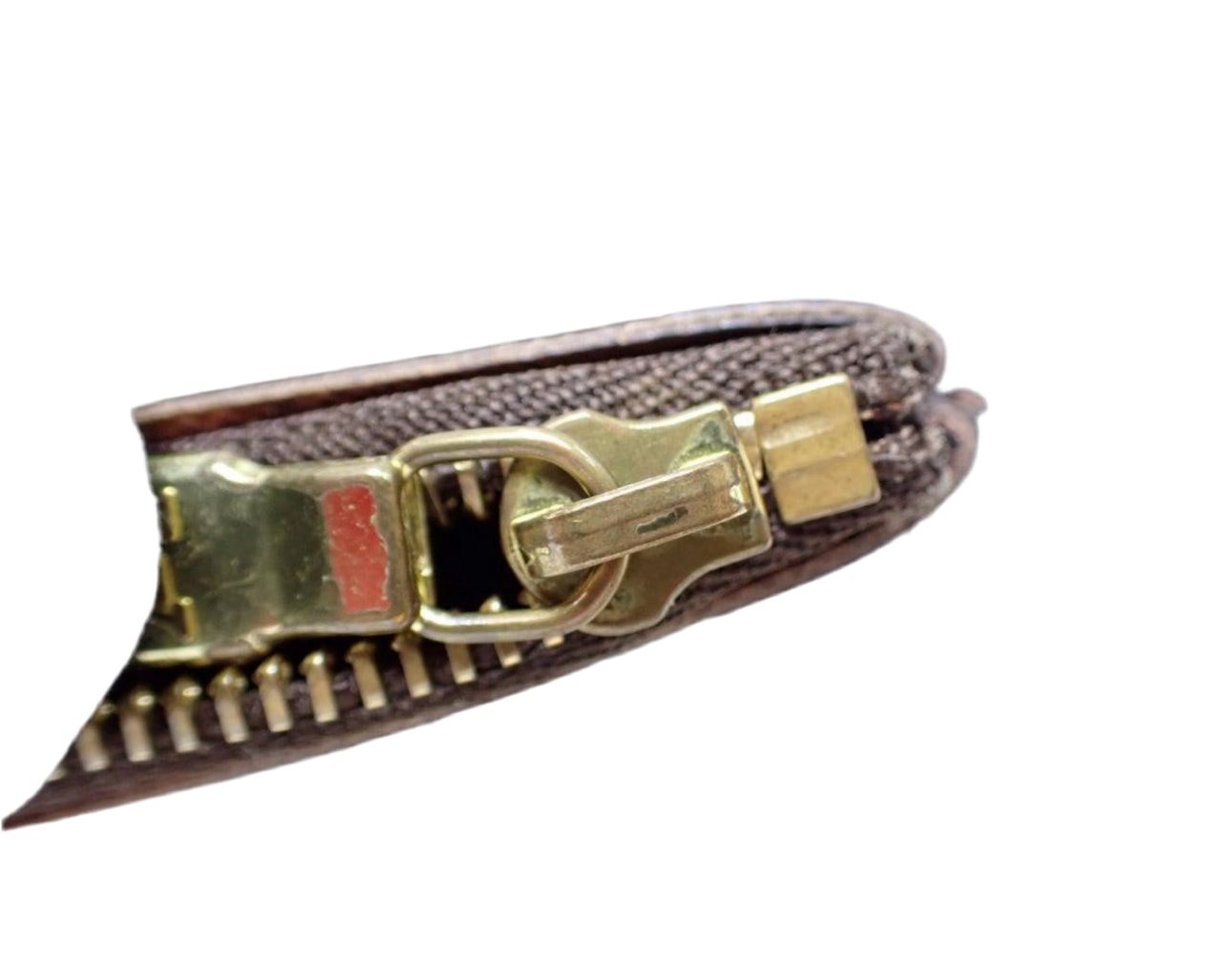 Preowned Louis Vuitton Pochette Cle Monogram Canvas Card Holder Missing Key Hook-LOU.S.1088