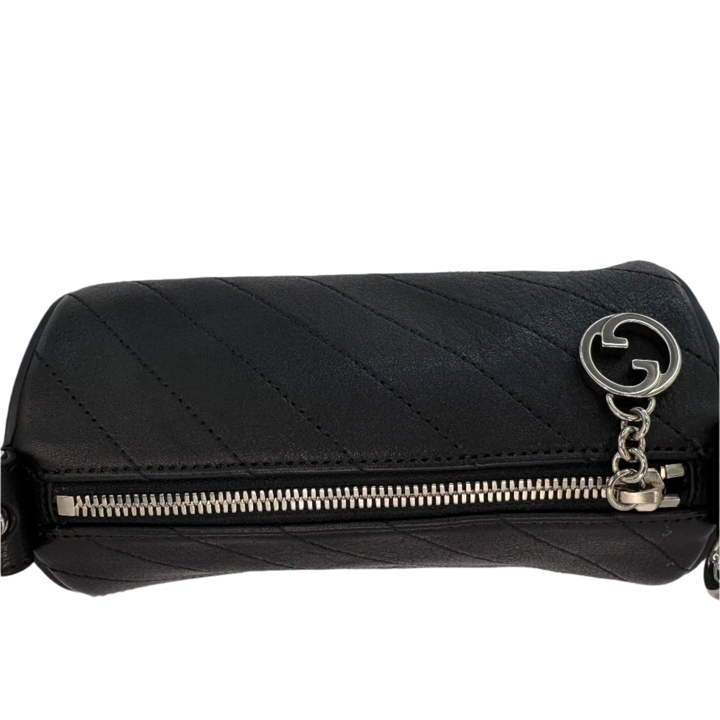 Pre-Owned Gucci Blondie Small Barrel Leather Shoulder Bag
