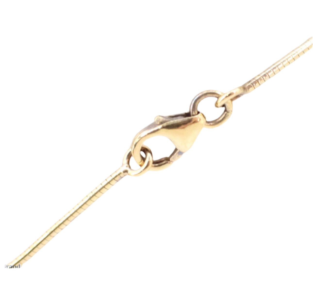 Pre-Owned Hermes Cage d'H Necklace Gold & Pink