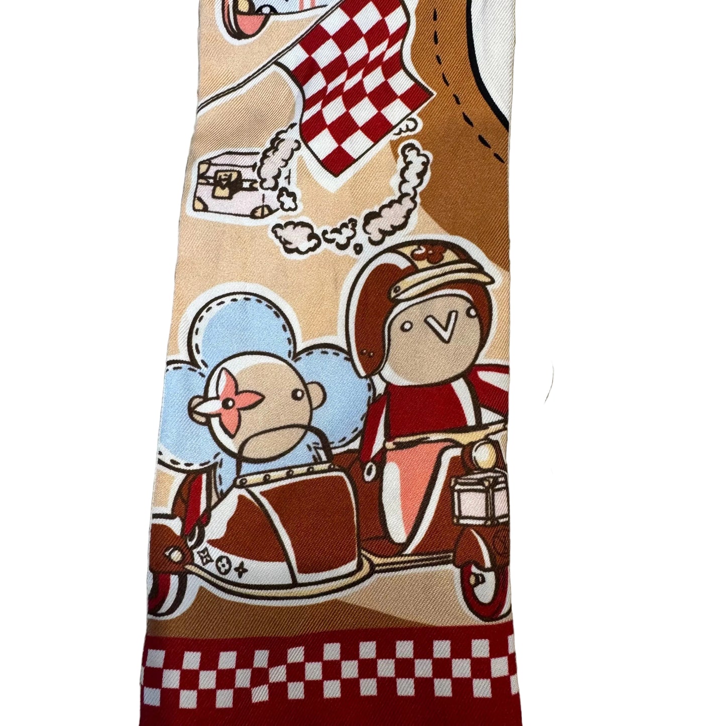 Pre-Owned Louis Vuitton Twilly Scarf LOU.A.1050