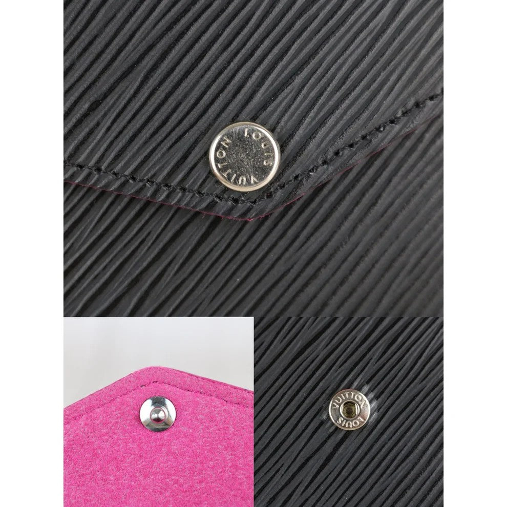 Pre-Owned Louis Vuitton Pochette Felicie Epi Leather (Black) LOU.B.1083