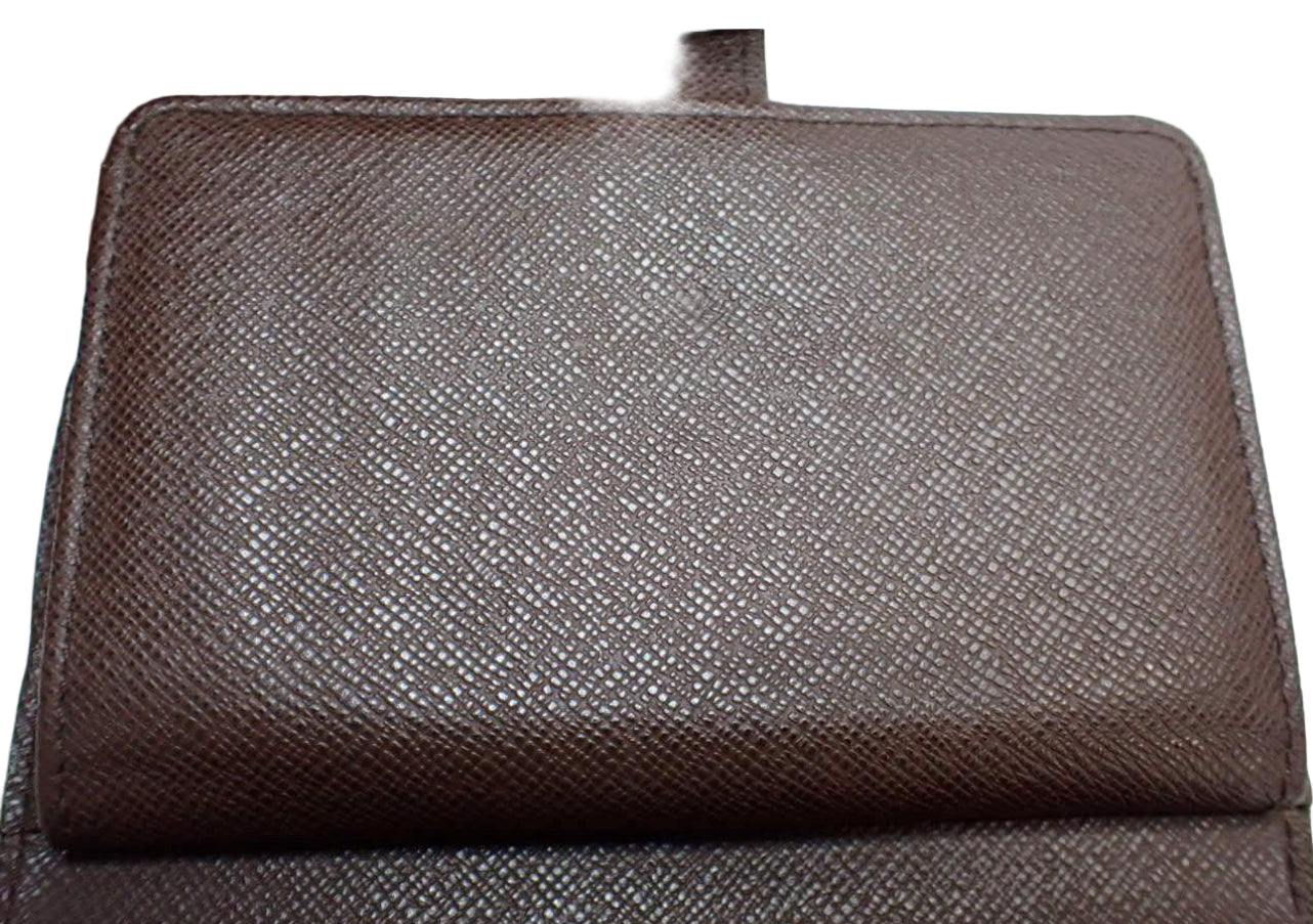 Pre-Owned Louis Vuitton Portefeuille Viennois Damier Ebene Coated Canvas Wallet LOU.S.1149