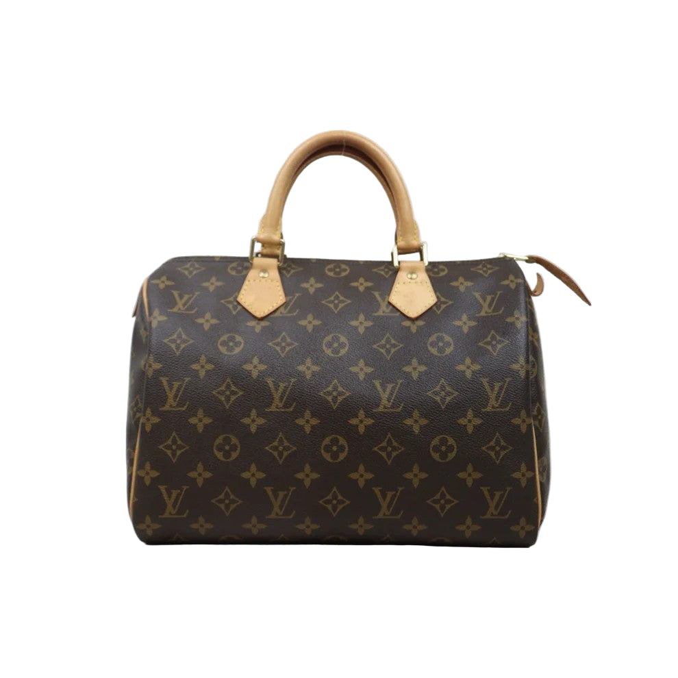 Pre-Owned Louis Vuitton Speedy 30 Monogram Coated Canvas Top Handle LOU.B.1084