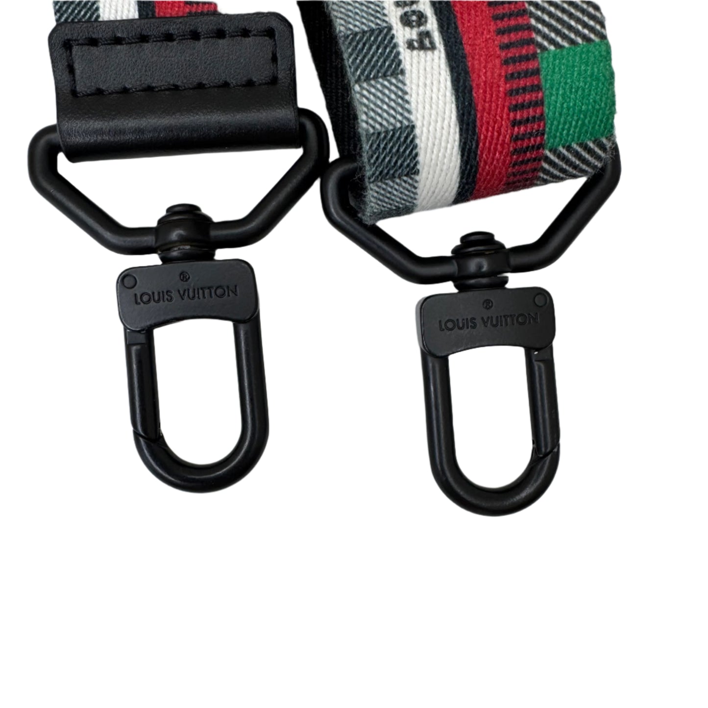 Pre-Owned Louis Vuitton Trio Pouch Taurillion Leather and Monogram Canvas Virgil Abloh Crossbody