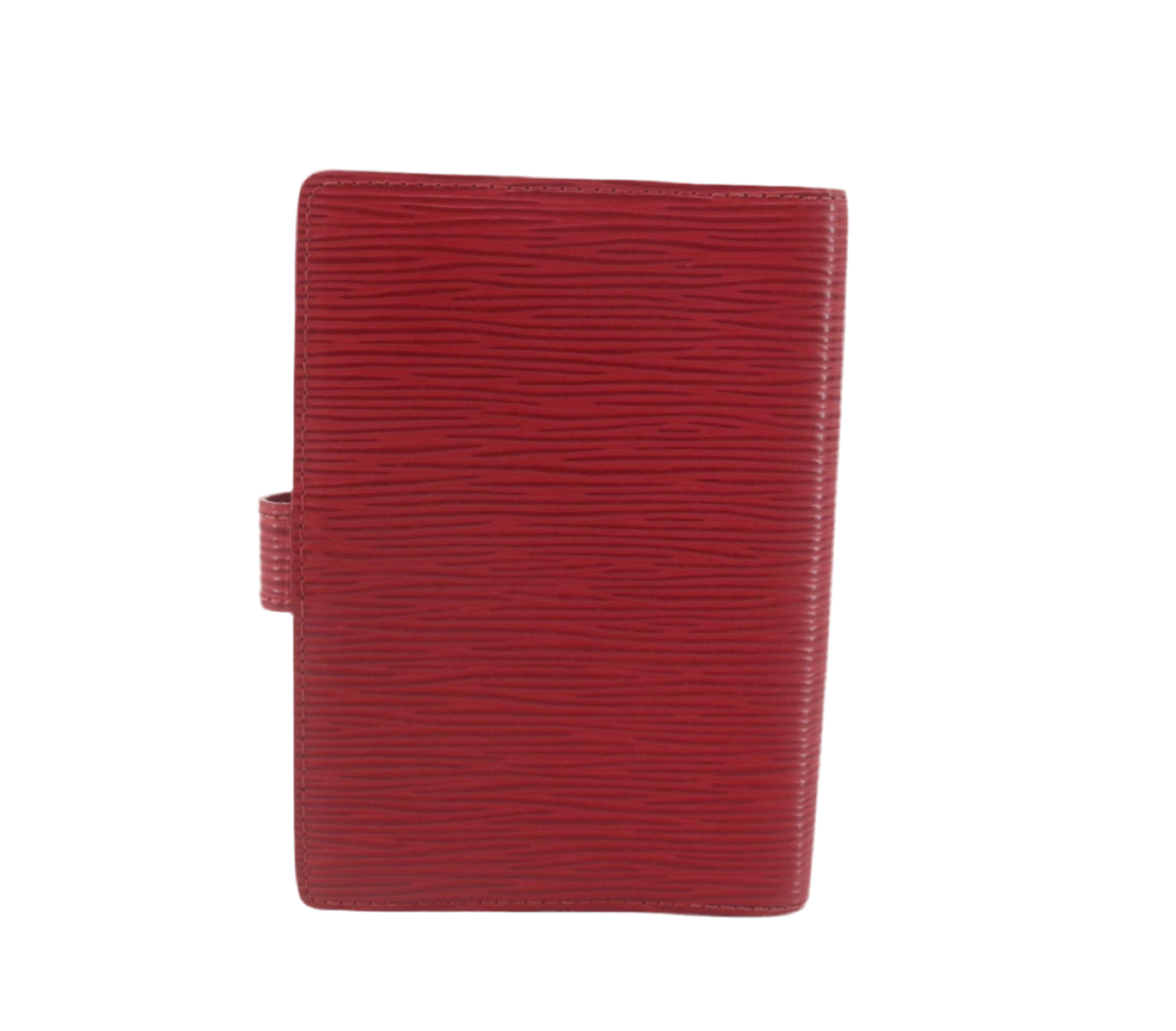 Preowned Louis Vuitton Small Ring Agenda Epi Leather (Red)-LOU.S.1090