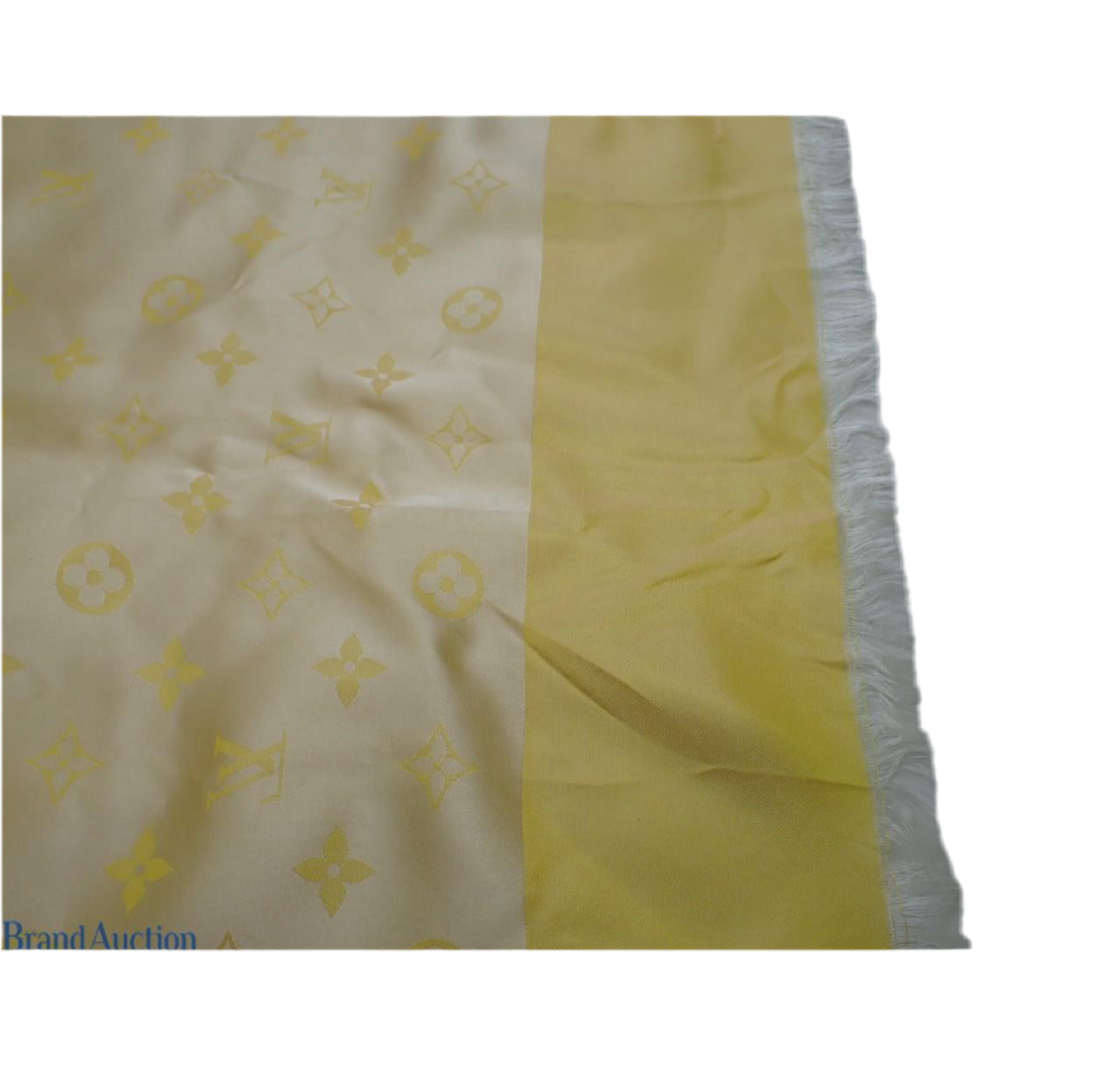 Pre-Owned Louis Vuitton Monogram Scarf (Yellow)