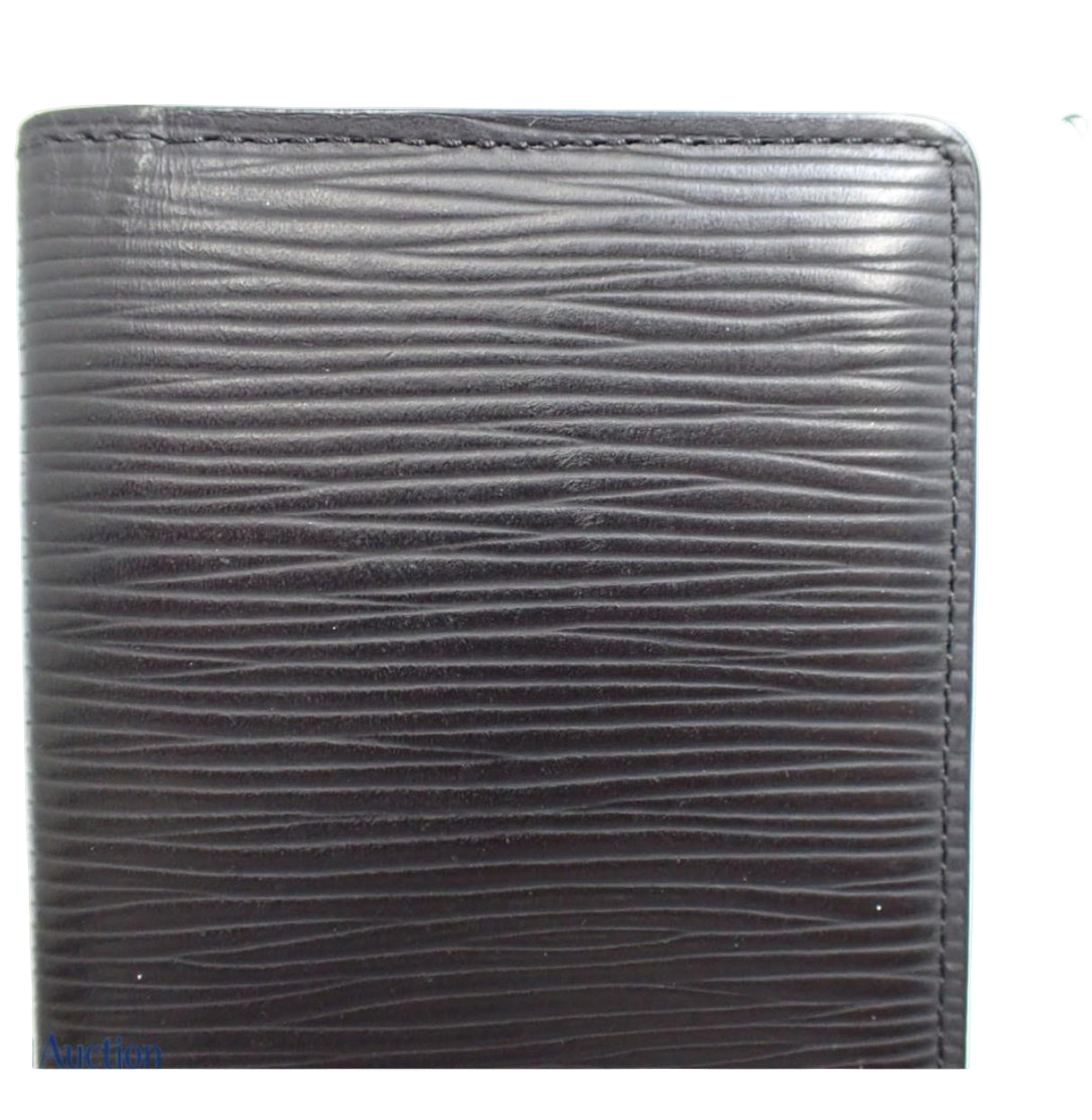 Pre-Owned Louis Vuitton Pocket Organizer Epi Leather Card Holder (Black) LOU.S.1125