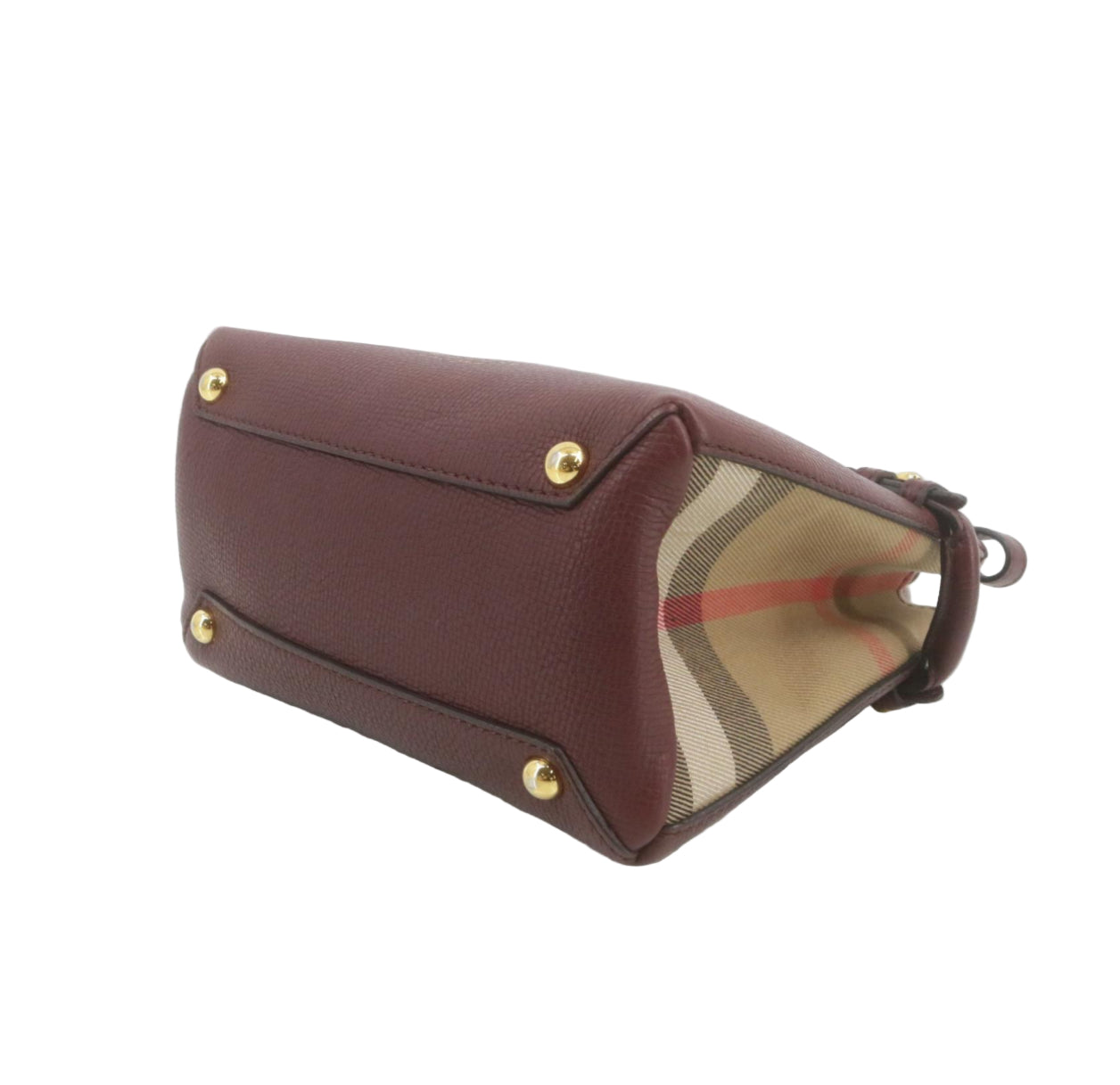 Pre-Owned Burberry Banner Mini Leather Shoulder Bag BUR.B.1019