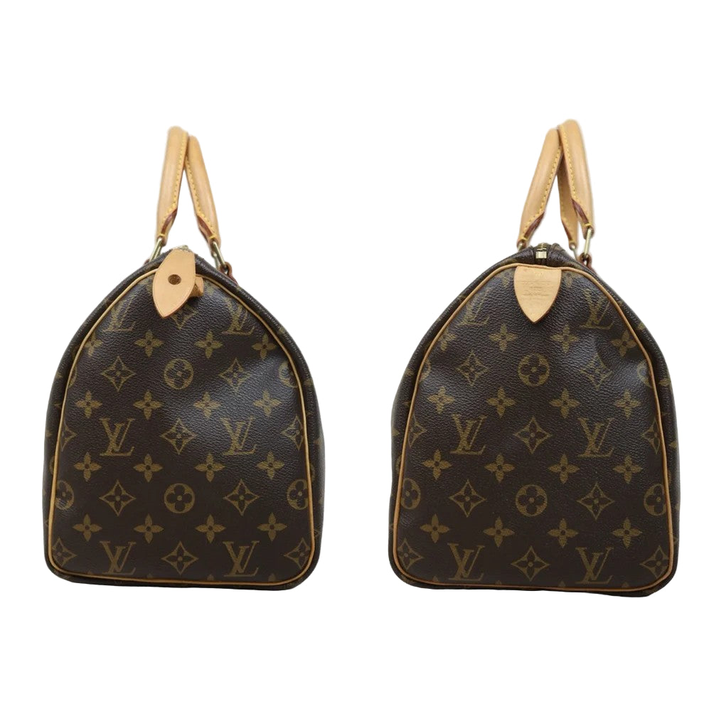 Pre-Owned Louis Vuitton Speedy 30 Monogram Coated Canvas Top Handle LOU.B.1084