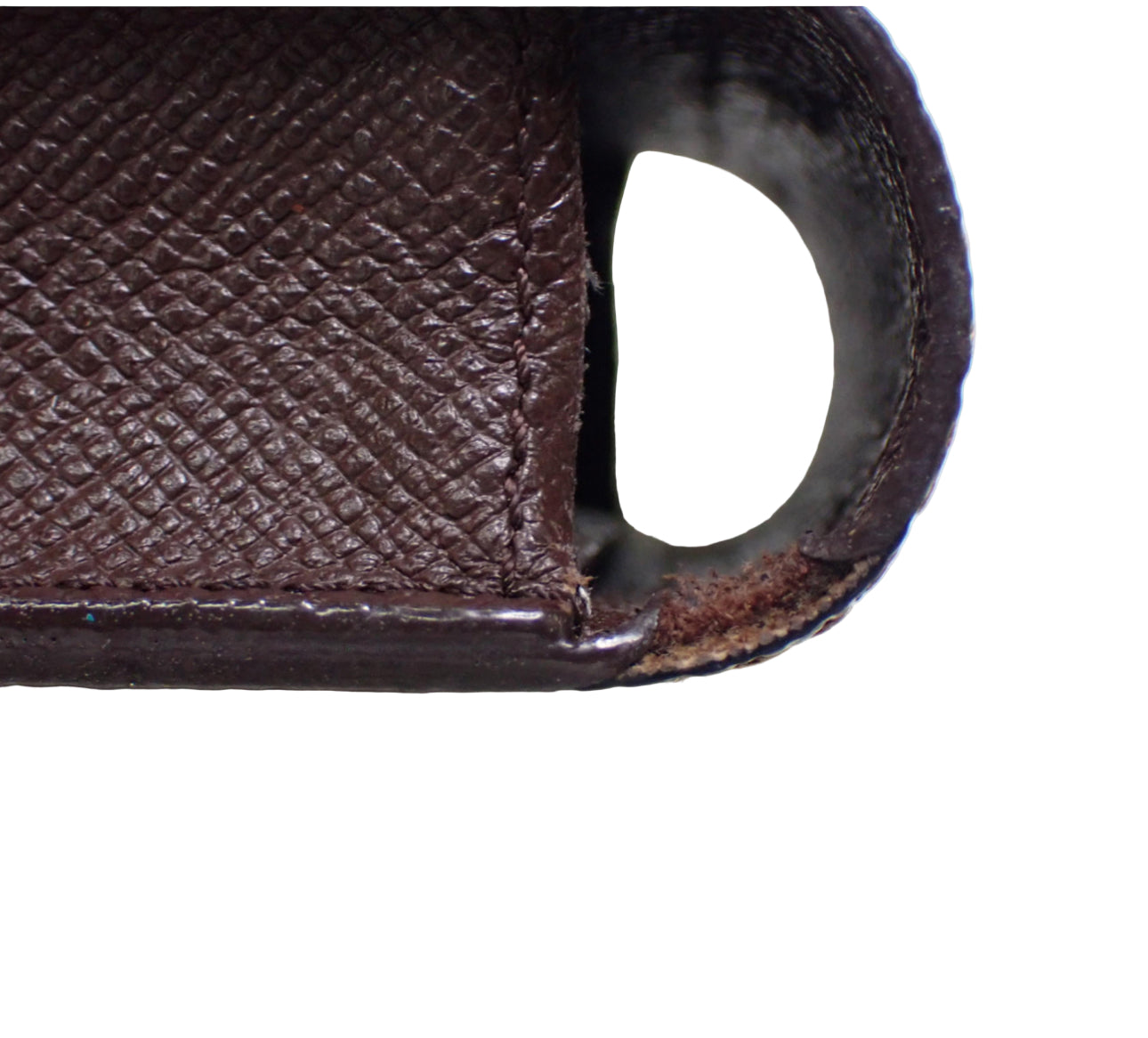 Preowned Louis Vuitton Vintage Mini Pouch Damier Ebene Canvas-LOU.S.1099