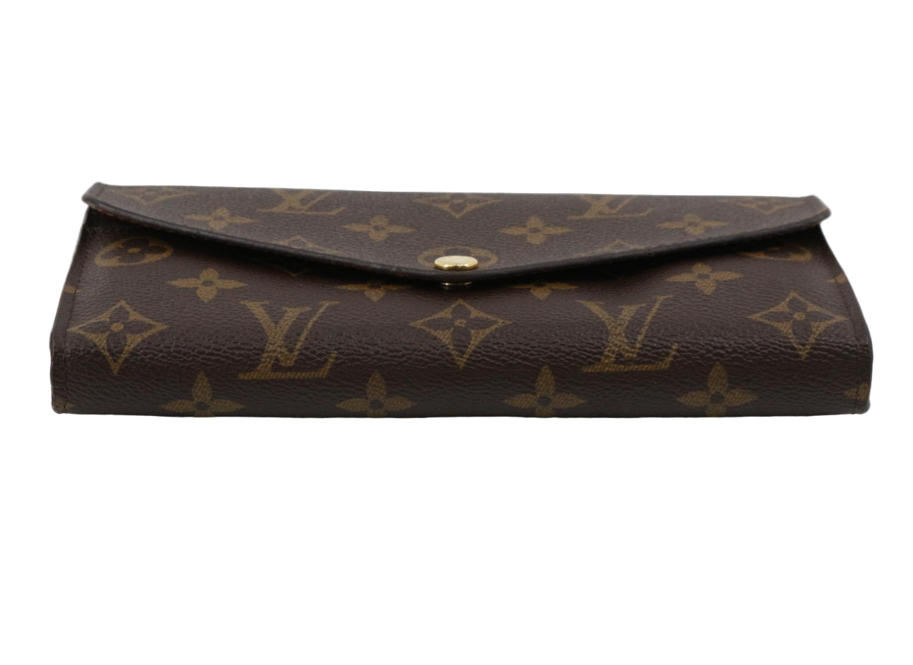 Pre-Owned Louis Vuitton Sarah Monogram Classic Long Wallet w Initials LOU.S.1150