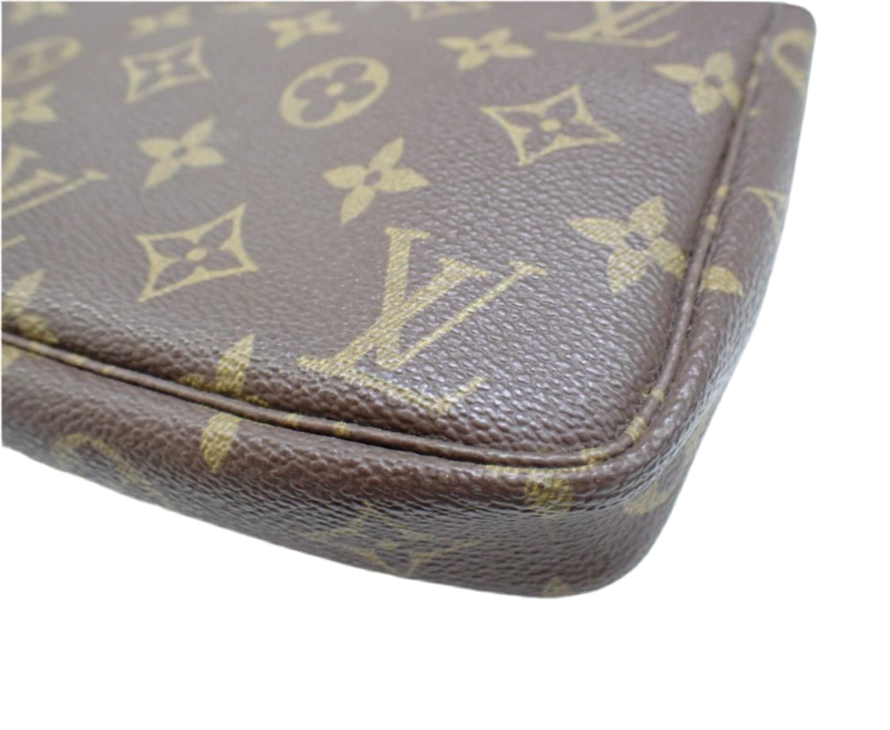 Pre-Owned Louis Vuitton Pochette Accessories Monogram Canvas Vintage Shoulder Bag- LOU.B.1077