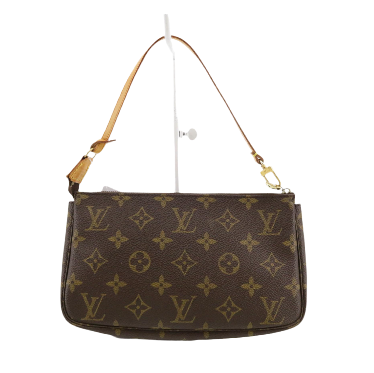 Pre-Owned Louis Vuitton Pochette Accessories Monogram Canvas Vintage Shoulder Bag- LOU.B.1077