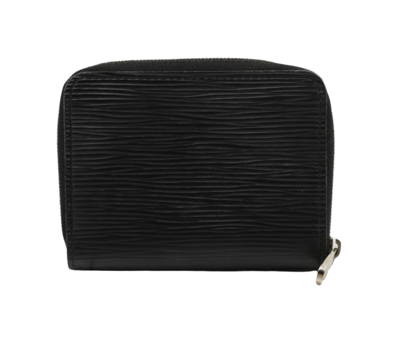 Pre-owned Louis Vuitton Zippy Coin Purse Epi Leather Wallet (Black)-LOU.S.1077