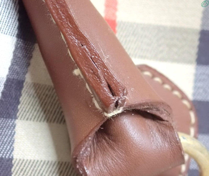 Pre-Owned Burberry Boston Haymark Check Canvas Top Handle BUR.B.1021