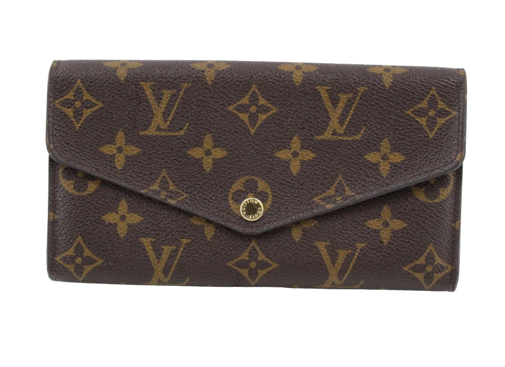 Pre-Owned Louis Vuitton Sarah Monogram Classic Long Wallet LOU.S.1152