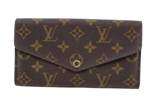 Pre-Owned Louis Vuitton Sarah Monogram Classic Long Wallet LOU.S.1152