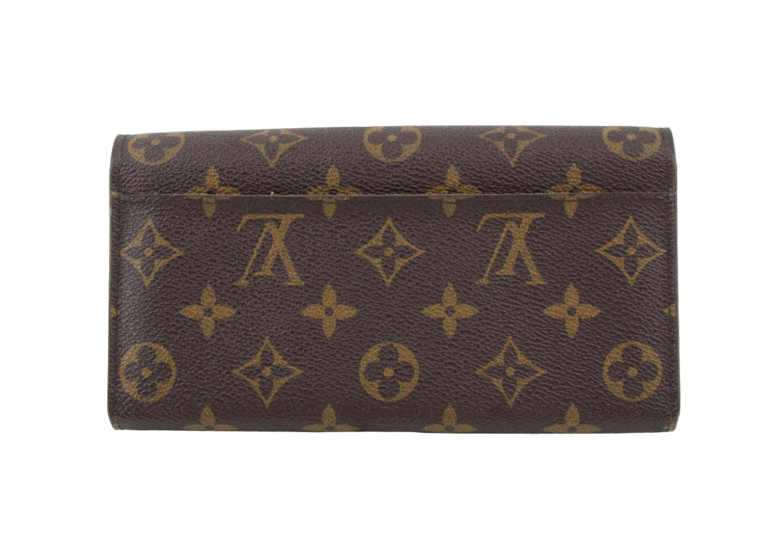 Pre-Owned Louis Vuitton Sarah Monogram Classic Long Wallet LOU.S.1152