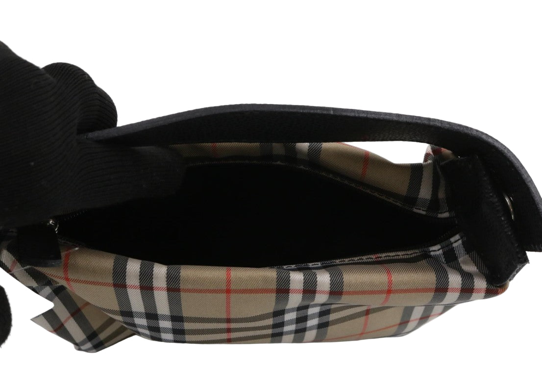 Pre-Owned Burberry Nova Check Canvas Top Handle BUR.B.1022