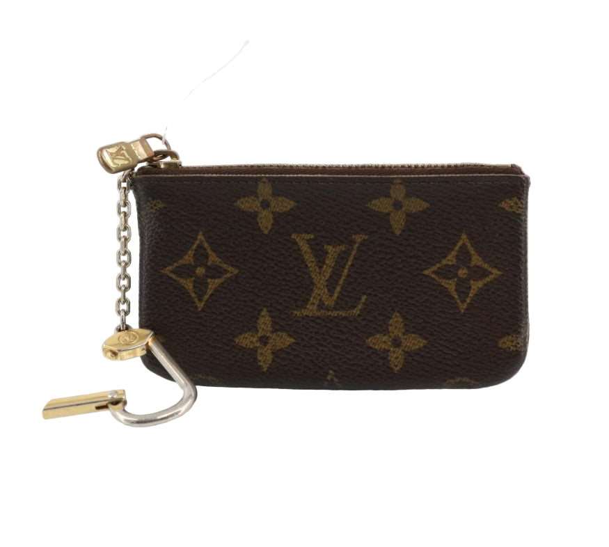 Pre-Owned Louis Vuitton Pochette Cle Coin Monogram Canvas Key Pouch LOU.S.1162