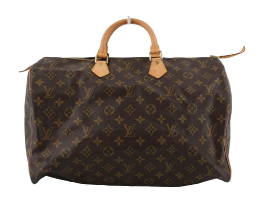 Pre-Owned Louis Vuitton Speedy 40 Monogram Coated Canvas LOU.B.1101