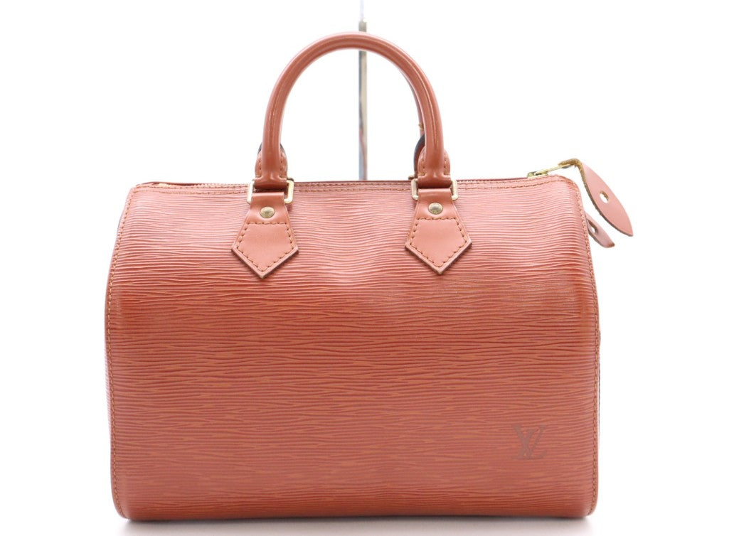 Pre-Owned Louis Vuitton Speedy 25 Epi Leather Top Handle (Kenya Brown) LOU.B.1100