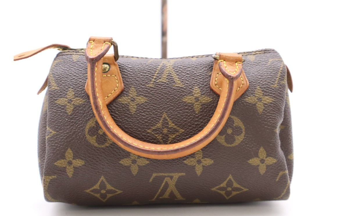 Pre-Owned Louis Vuitton Speedy Vintage Mini Monogram Coated Canvas LOU.B.1102