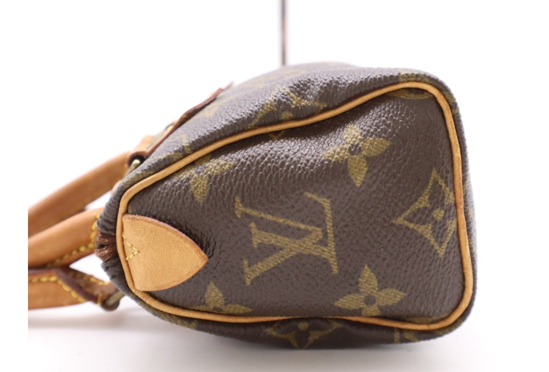 Pre-Owned Louis Vuitton Speedy Vintage Mini Monogram Coated Canvas LOU.B.1102